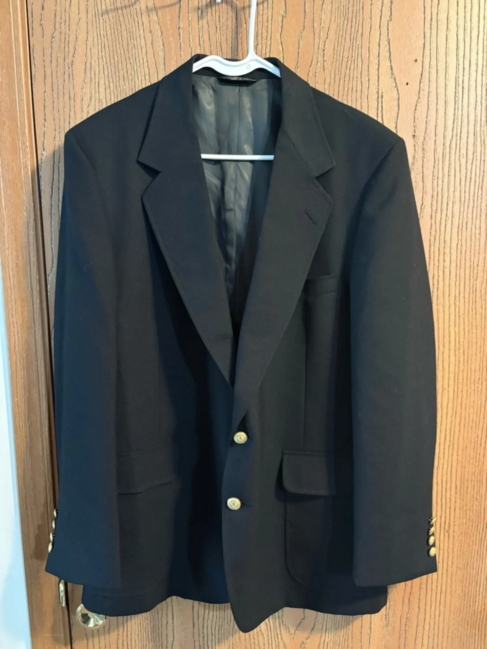 Vintage Made in the USA 100% Wool Custom Made Men’s Suit Jacket - Picture 1 of 9